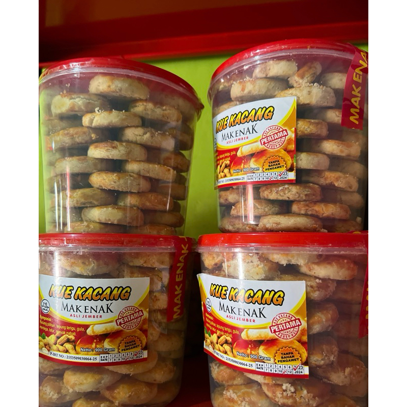 

KUE KACANG MAK ENAK JEMBER 900gram