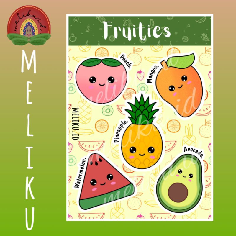 

Stiker Lucu Tema Buah-Buahan Murah Aesthetic BACA DESKRIPSI