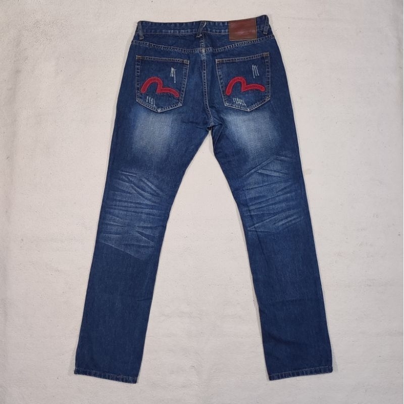 Link Co Jeans Evisu & Kaos Adidas