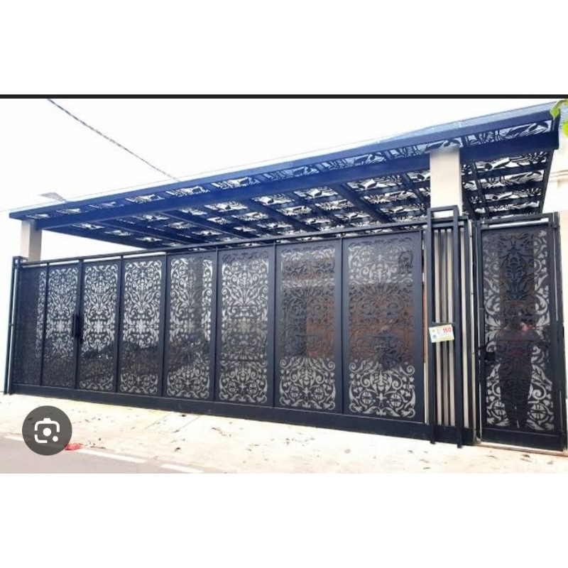 Pintu Pagar Laser Cutting