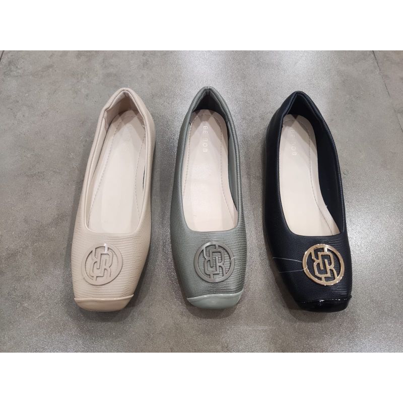 BE-BOB SHOES ORIGINAL❗Sepatu Flat Wanita Winda-X23014