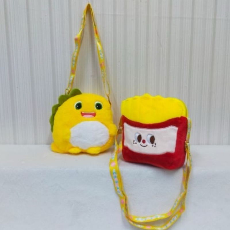 Tas Selempang Kentang Dino Tas buat Lebaran Anak