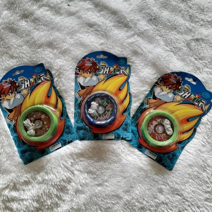 MAINAN ANAK YOYO BESI/ YOYO METAL / YOYO LAKER MURAH /MAINAN YOYO SHOCK WAVE / YOYO BEARING