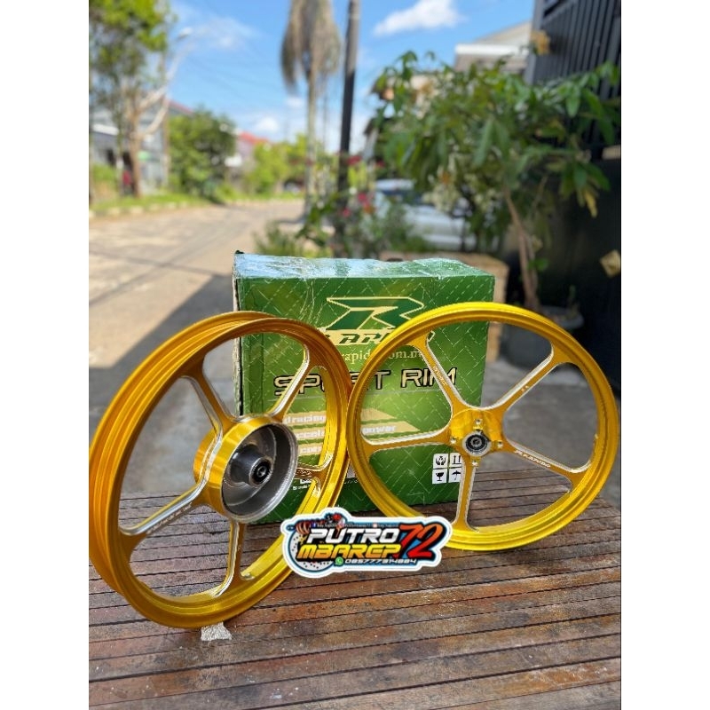 Velg rapido velg enkei rapido single disk yamaha