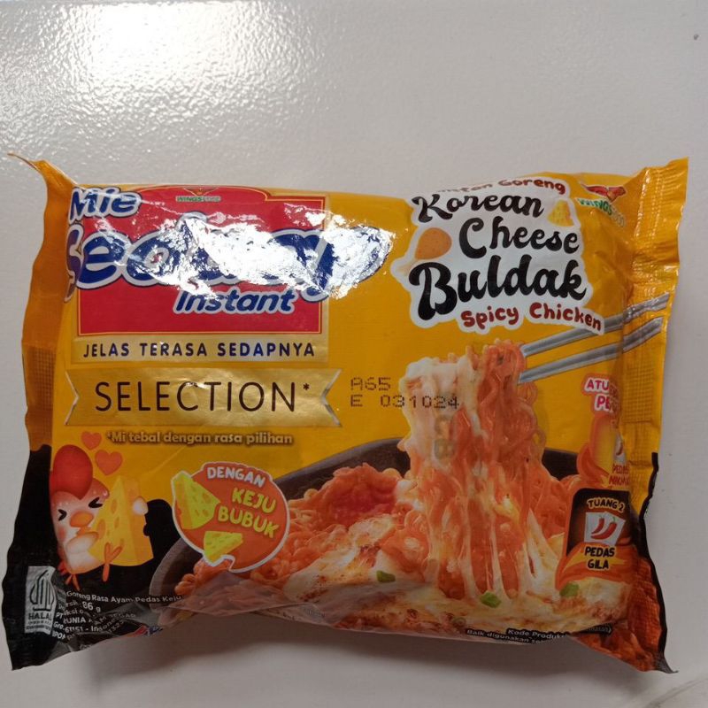 

Mie Sedaap Goreng Selection Korean Cheese Buldak Spicy Chicken 5 pcs