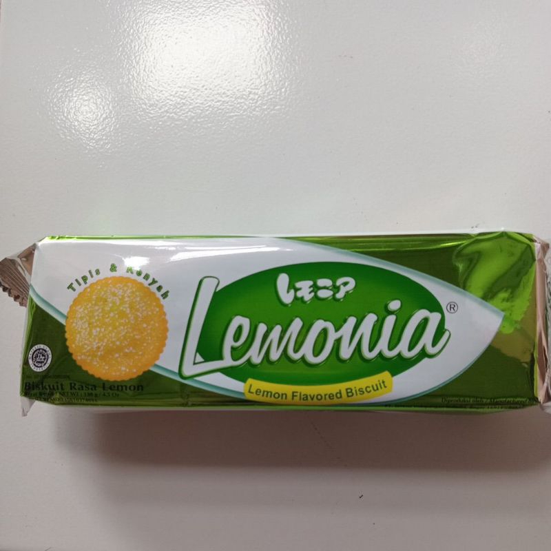 Biskuit Lemon Gula/Nissin Lemonia/Lemonia