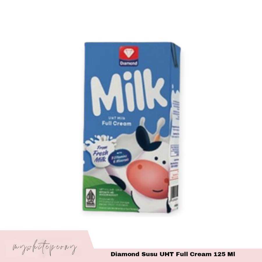 

Diamond Susu UHT Full Cream 125 ml / Diamond UHT Milk