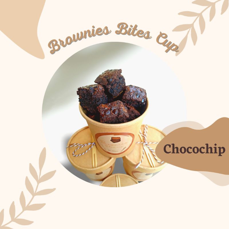 

Fudgy Brownies Bites cup 12oz