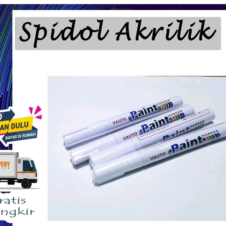 

[FTS 42] Spidol Putih | Spidol Akrilik Permanen