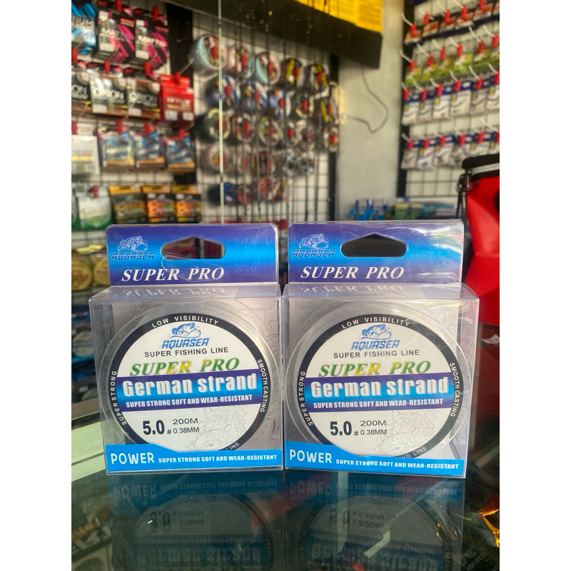 Aquasea Super Fishing line SUPER PRO German Strand 200 M