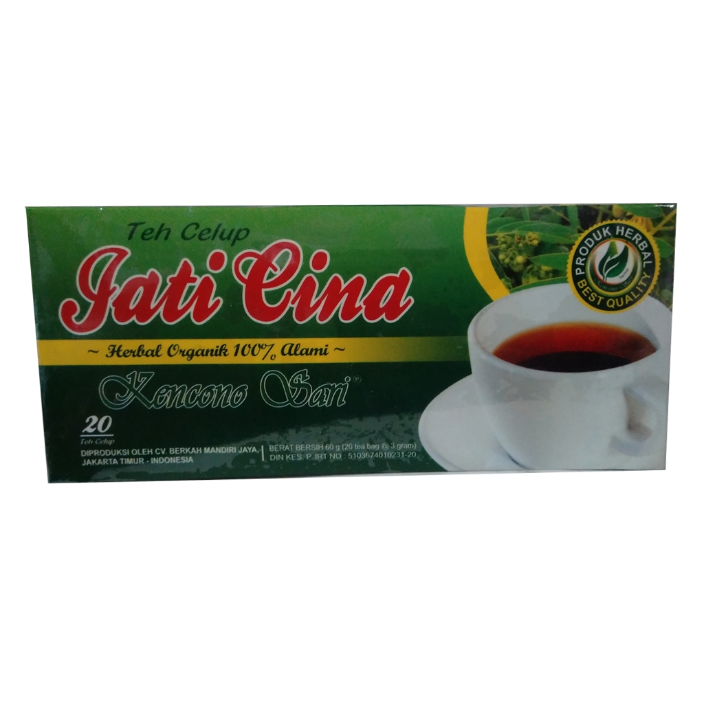 

Teh Celup Jati Cina Kencono Sari isi 20 kantong celup
