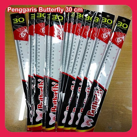 

Penggaris 30cm Butterfly