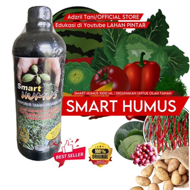 Penyubur Tanah Organik Smart Humus