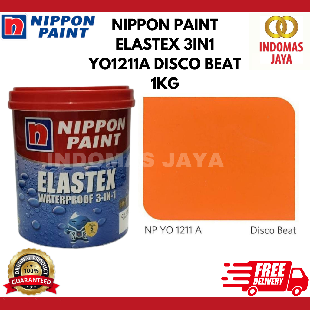 ELASTEX 3 IN 1 YO1211A DISCO BEAT NIPPON PAINT 1KG