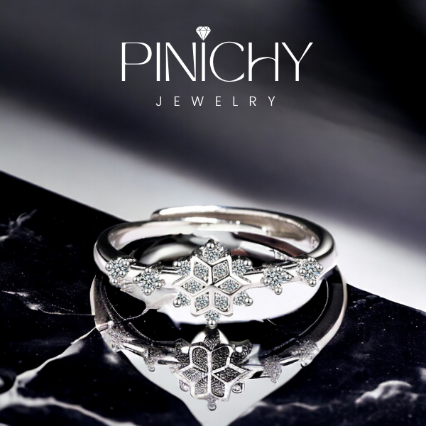 Cincin Wanita Cincin Pesta Korea Berlian Batu Zircon Warna Silver Cincin Korea Cincin Anti Karat Cin