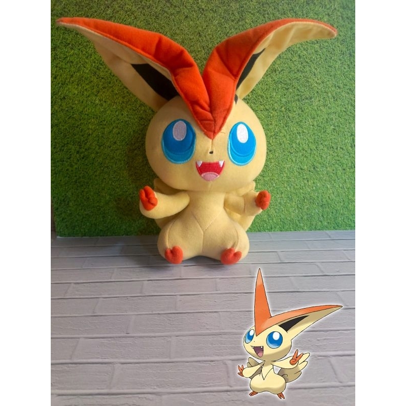 Boneka Pokemon Plush Official || Victini - Pokemon Center