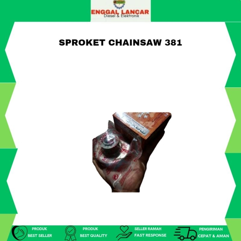 Sproket chainsaw 381