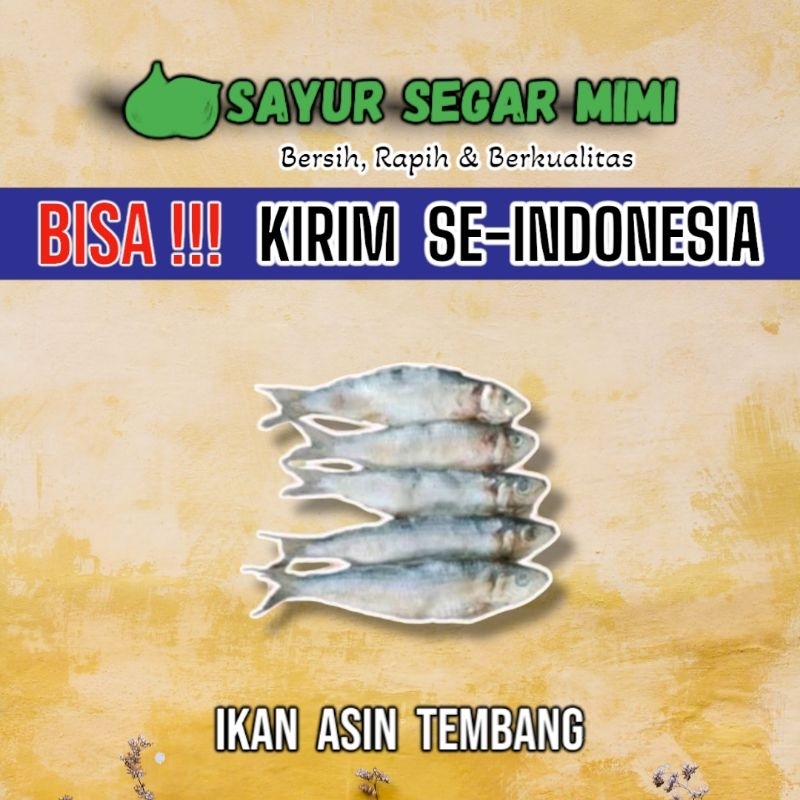 

Ikan Asin Tembang/Lesi 100Gram - Sᴀʏᴜʀ Sᴇɢᴀʀ ♏ɪᴍɪ