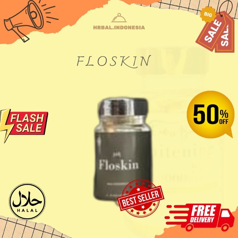 FLOSKIN ORIGINAL PEMUTIH BADAN DAN WAJAH ORIGINAL COLLAGEN BOOSTER