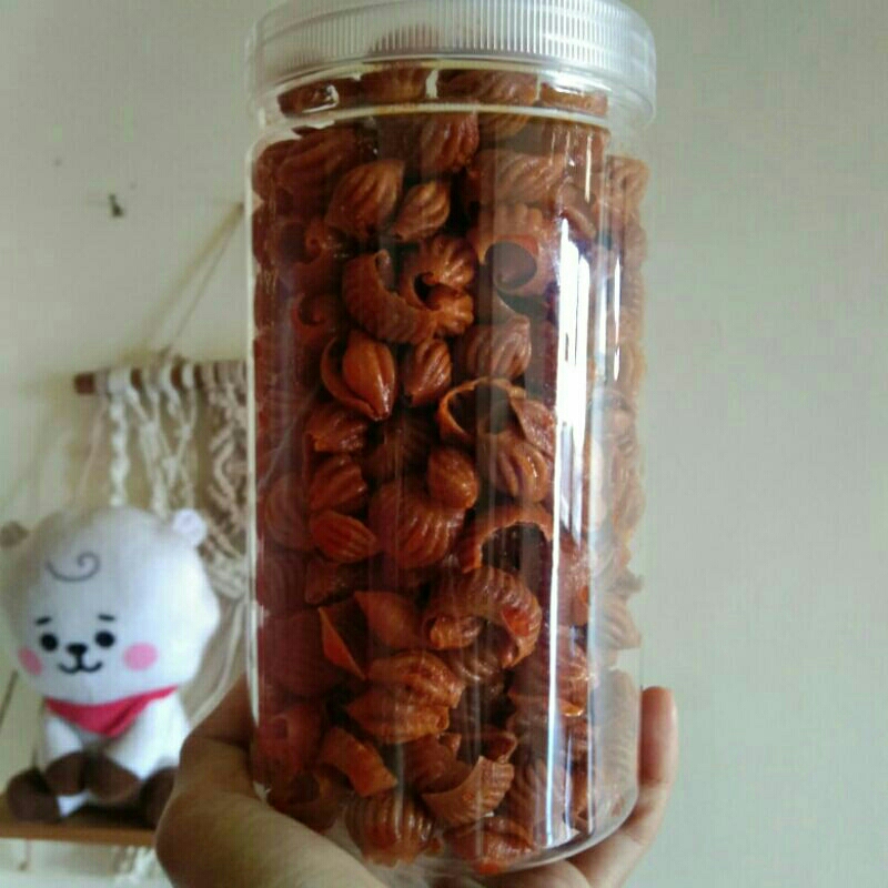 

camilan cemilan makaroni kerang pedas gurih/makanan ringan/oleh-oleh/snack/murah/homemade
