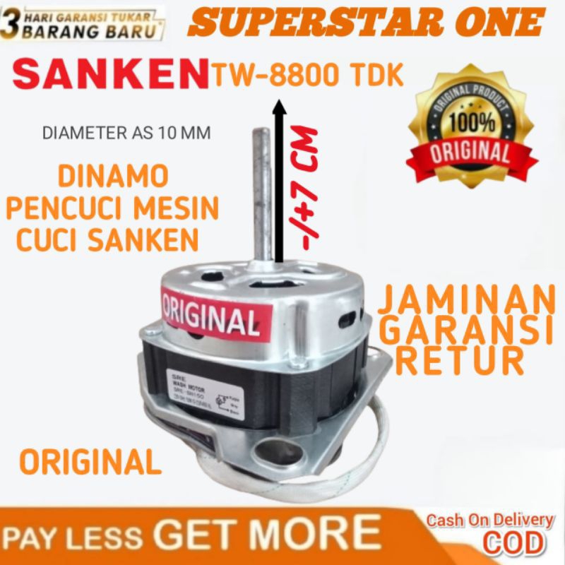Dinamo Pencuci Mesin Cuci Sanken TW 8800