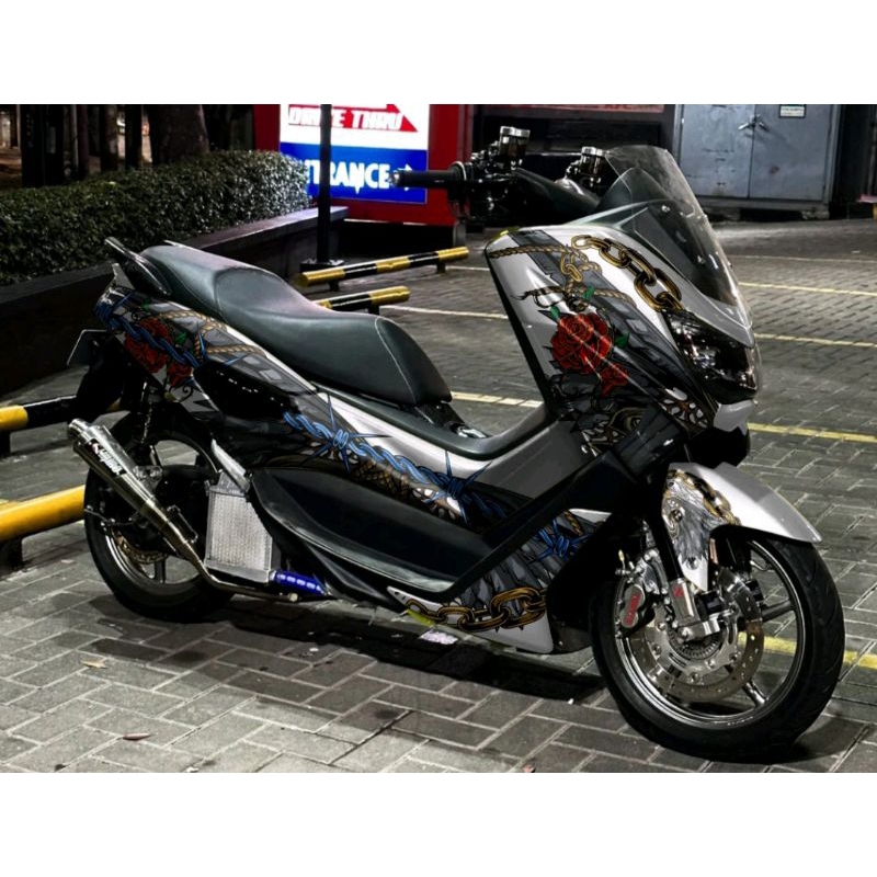 stiker decal nmax 2019 full body motif rante