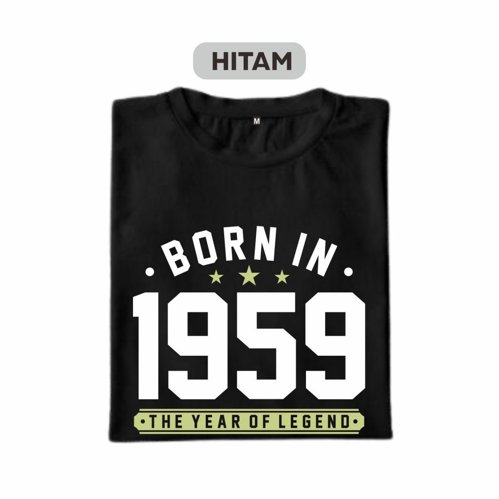 Koas Tahun Kelahiran Pria Wanita Lengan pendek panjang