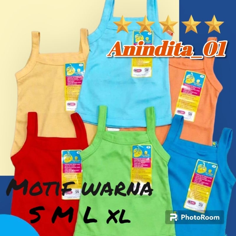 Tanktop Singlet Anak Perempuan Kaos Dalam Anak bayi mom's gift MB 25/YB 666