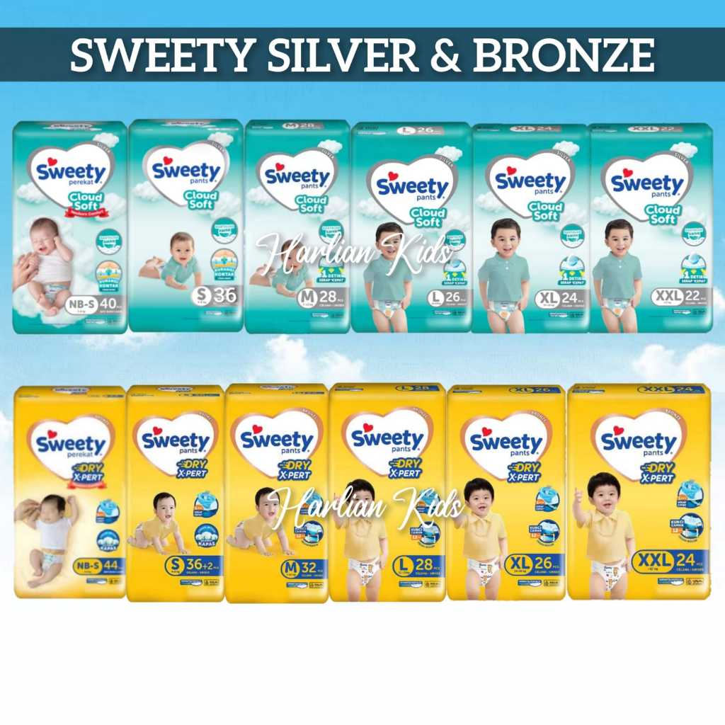 SWEETY SILVER / SWEETY BRONZE POPOK BAYI