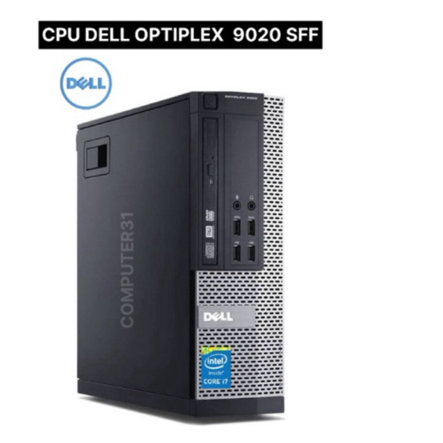 CPU DELL OPTIPLEX 9020 CORE i7-4790 RAM 16GB SSD 1TB MULUS LIKENEWWW
