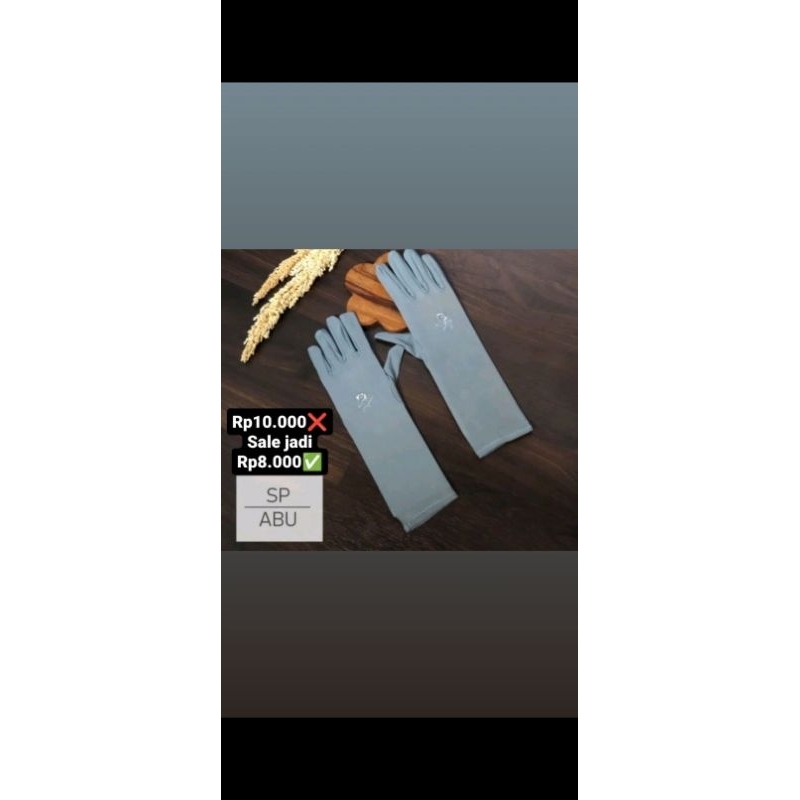 Sarung Tangan Muslimah Polos