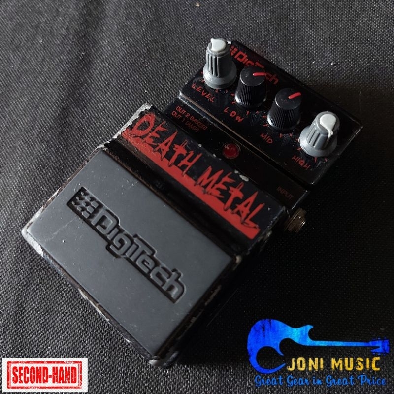 Efek Gitar Digitech Death Metal Metal Master Heavy Distortion