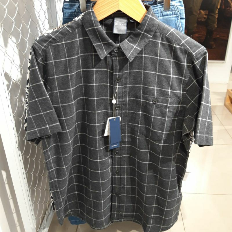 GREENLIGHT Kemeja Flanel Pendek Pria Original