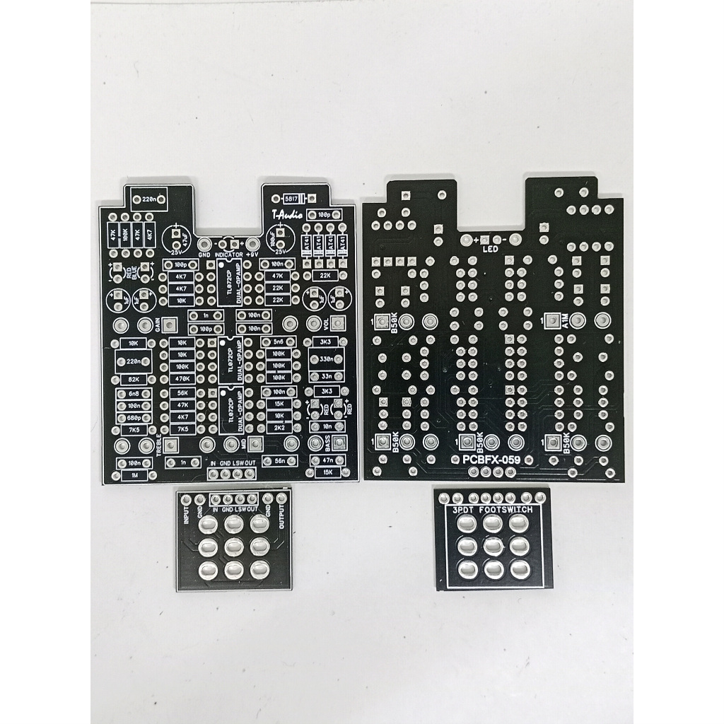 T-Audio PCBFX-059 Based On ENGL Powerball Distortion PCB Pedal Efek Gitar Distorsi 1590B