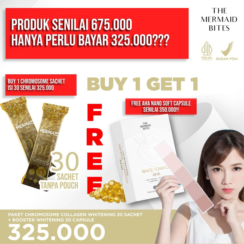 Korean Marine Collagen DD Chromosome 300grm (30 sachet)