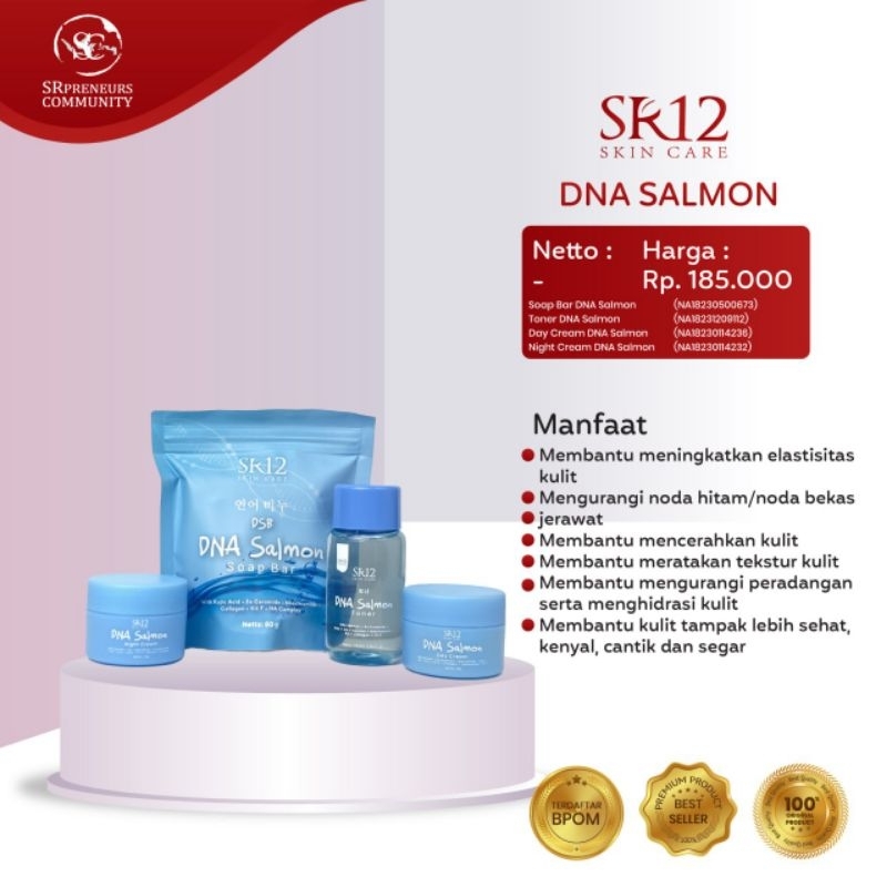 DNA Salmon/paket DNA Salmon/DNA Salmon SR12