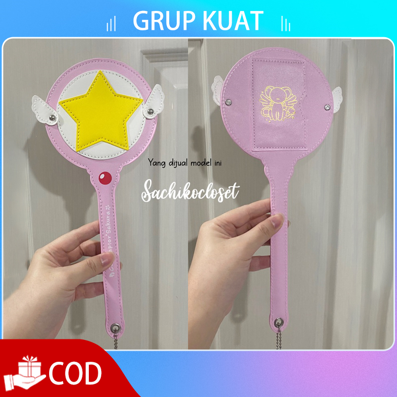 

Tas Kartu Cardcaptor/ Super Kawai Tongkat/ Hadiah Tongkat Tongkat Bus Tempat/Cardcaptor Sakura Tongkat Ajaib/Card Case Bus Card