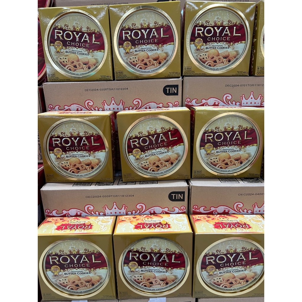 

Royal Choice Butter Cookies Kaleng 480/960 gr