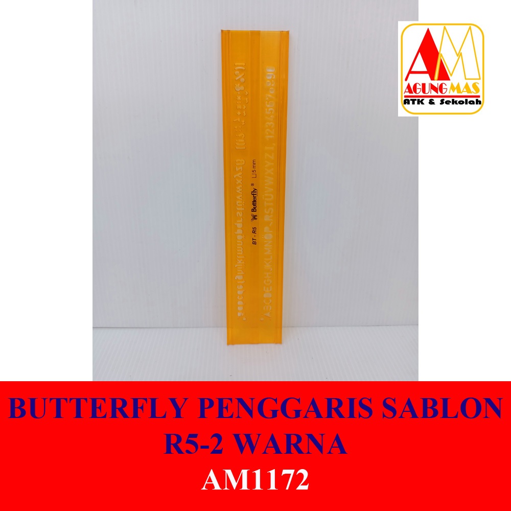 

BUTTERFLY PENGGARIS SABLON R5-2 WARNA
