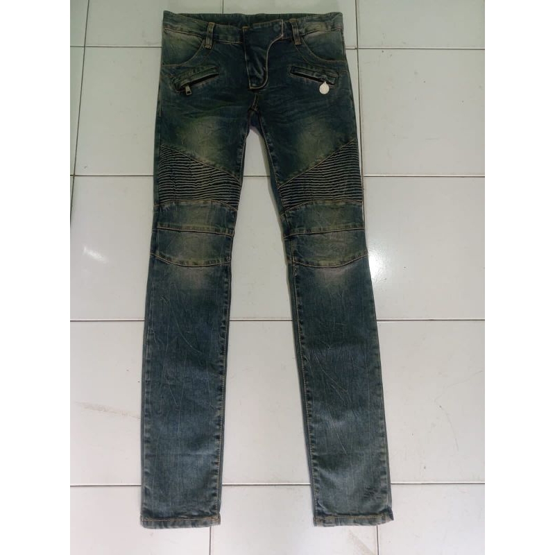 Celana Biker Balmain Second Ori