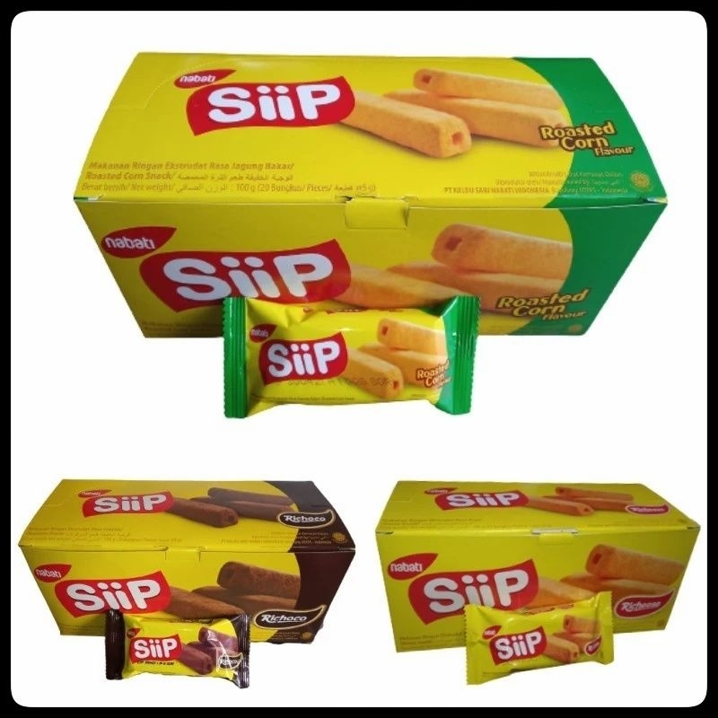 

NABATI SIIP 500 @5G (1 BOX ISI 20 PCS) / NABATI SNACK