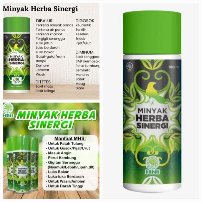 Minyak Herbal Sinergi Hpai