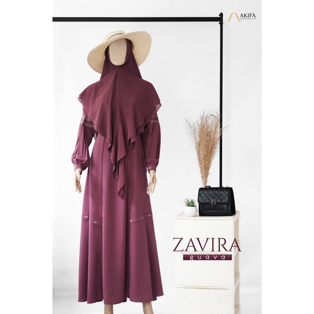 Gamis exclusive gamis simple ITY gamis terbaru zavira by Akifa