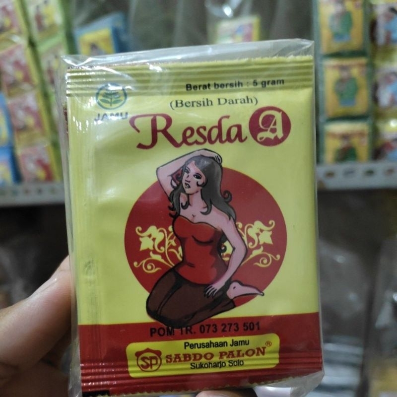 Jamu Resda Bersih Darah Sabdo Palon Original 10 Sachet Murah