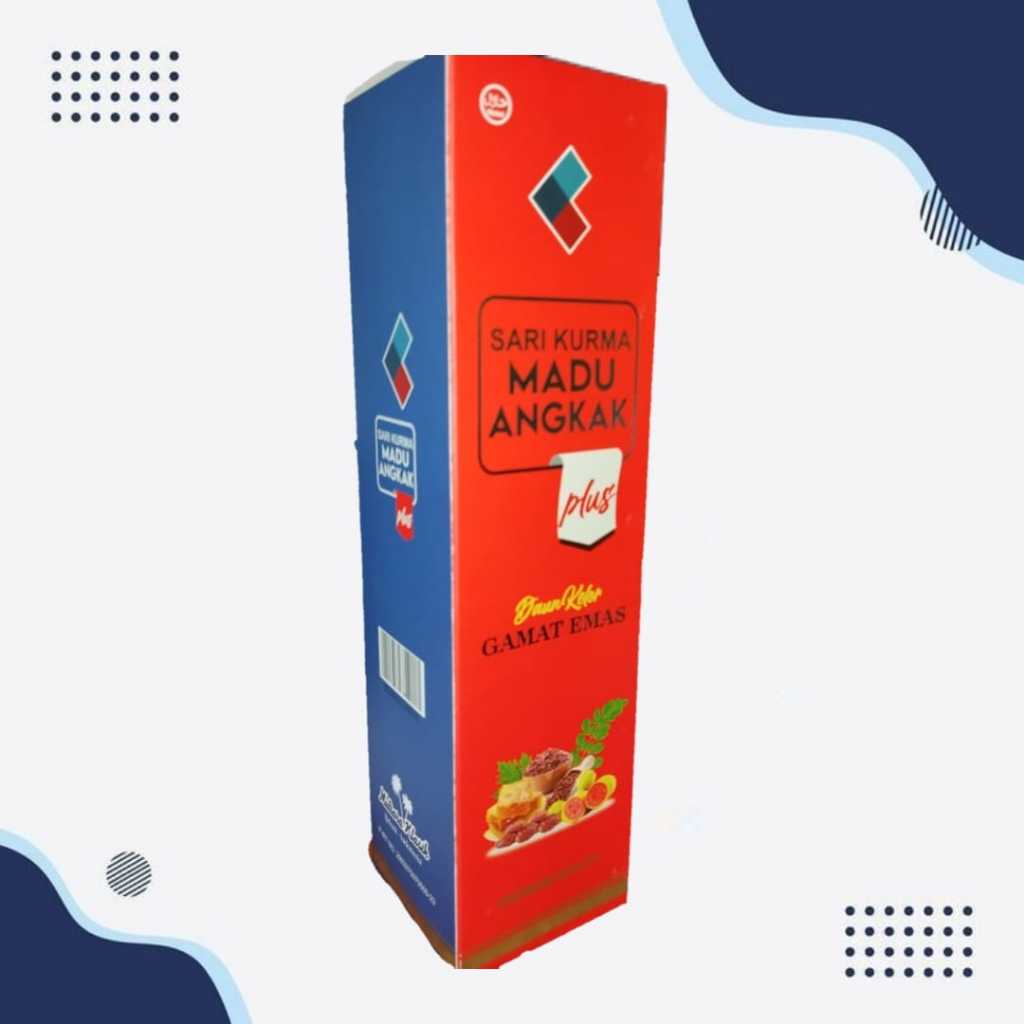 

Sari Kurma Madu Angkak Plus Daun Kelor Gamat Emas - 470G Original