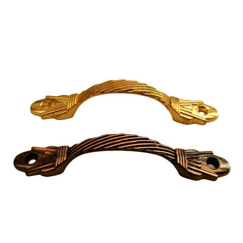 Hendel lemari,laci .antik,kuning 188 4"