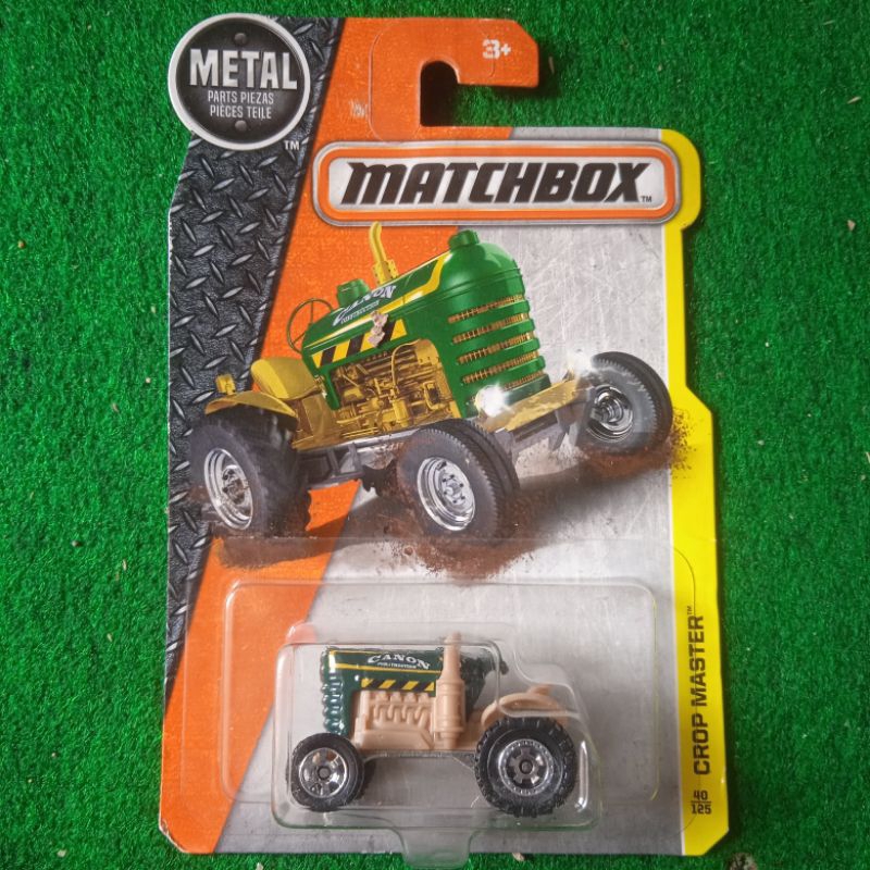 matchbox mbx crop master traktor mesin panen mobil padi