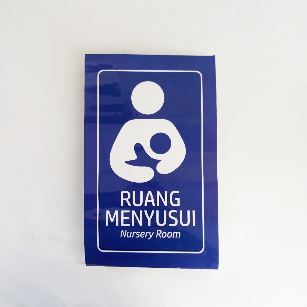 

Stiker Nama Ruang Menyusui/ Papan Nama Ruang/ Stiker Vinyl Nama Ruang Menyusui 1931