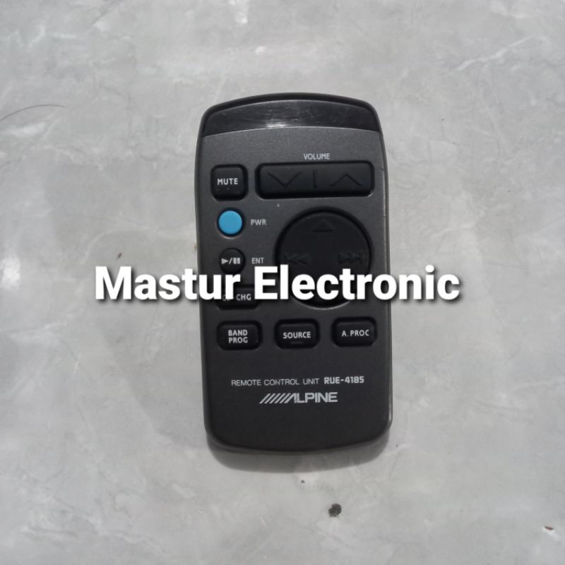 REMOTE REMOT TAPE MOBIL ALPINE RUE-4185 ORIGINAL ASLI