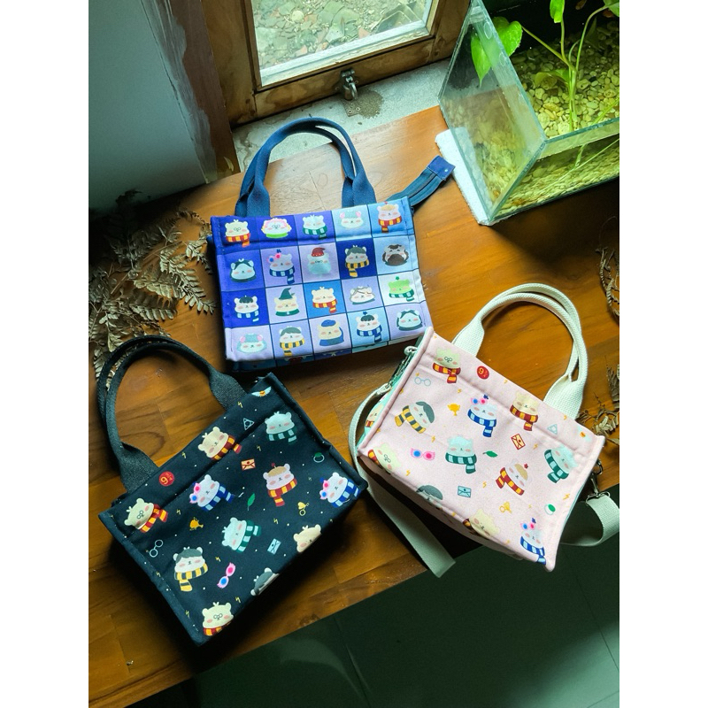 Totebag kanvas harry potter